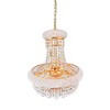 CWI Lighting Empire 8 Light Down Chandelier With Gold Finish - 4 of 4
