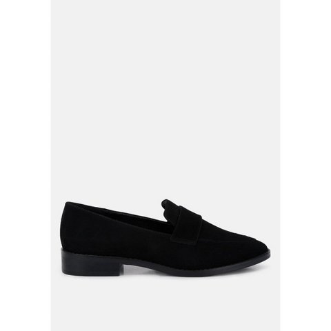 Женские туфли Rag & Co Womens Zofia Suede Penny Loafers 9