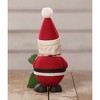 10.0 Inch Bobble Head Santa Container Winking Santa Figurines - 3 of 3