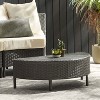 MOEPISY Patio Half-Round Coffee Table - 3 of 4