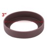 Unique Bargains Silicone Home Heat Resistant Nonslip Glass Bottle Mug Cup Sleeve - 2 of 4