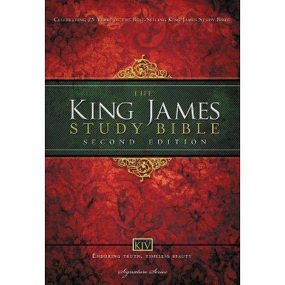 Study Bible-KJV - 2nd Edition,Large Print by  Thomas Nelson (Hardcover)