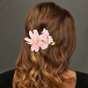 Unique Bargains New Ancient Gentle Flowers Hair Clip 2 Pcs - 2 of 4