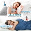 SereneLife 20 lbs Gravity Weighted Blanket – Therapeutic Heavy Comforter Blanket for Better Sleep, Anti-Anxiety, 60” x 80” (Queen Size) – SLHVBLKT20 - 3 of 4