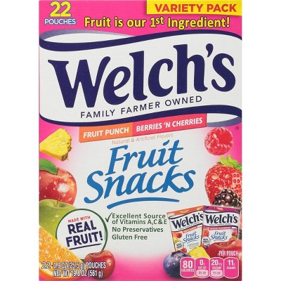 Welch's Fruit Snacks - Value Pack 19.8oz/22ct
