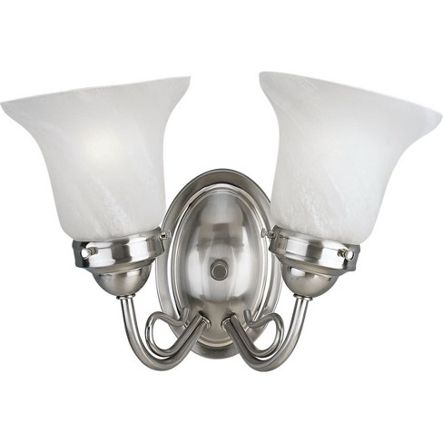 Progress Lighting P3368 Bedford Two Light Bathroom Vanity Light Target