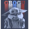 Boy's Star Wars The Mandalorian Fourth of July Grogu Portrait T-Shirt - 2 of 3