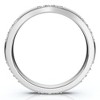Pompeii3 1/3Ct Diamond Contour Wedding Guard Ring Womens Band 14k Gold Lab Created - 3 of 4