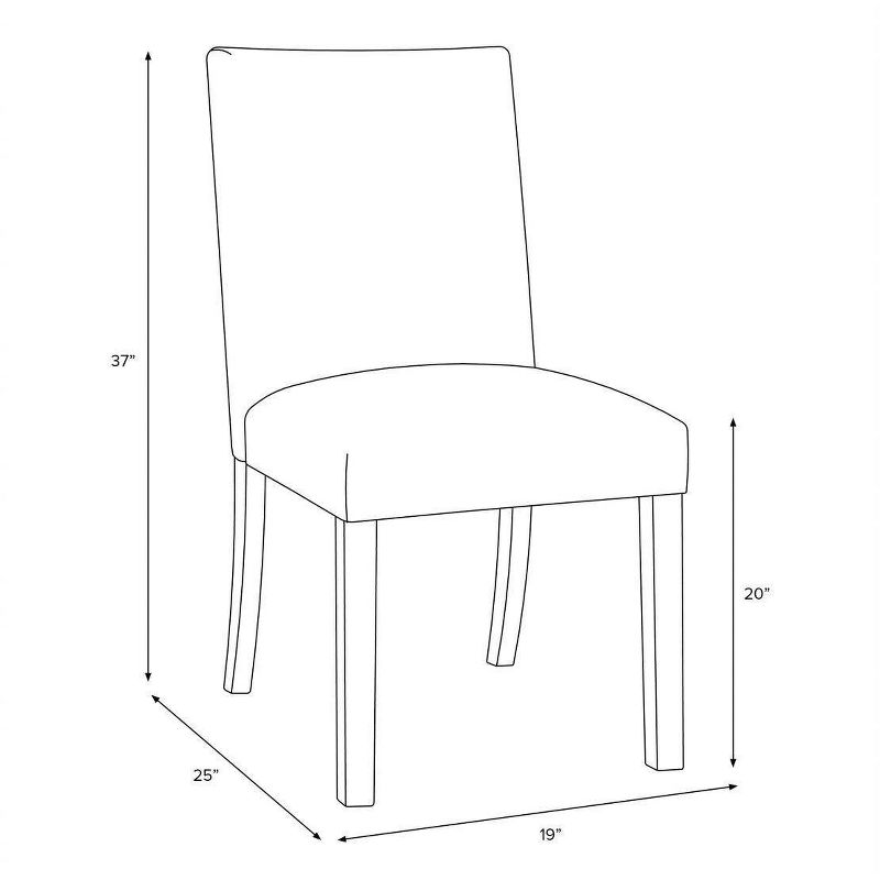 Skyline Furniture Printed Parsons Dining Chair, 6 of 8