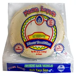 Mama Lupe's Taco Size Authentic Flour Tortillas - 36oz/24ct