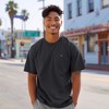 Dalix Mens Lil Smile Midweight Garment Dye Tee - 3 of 4