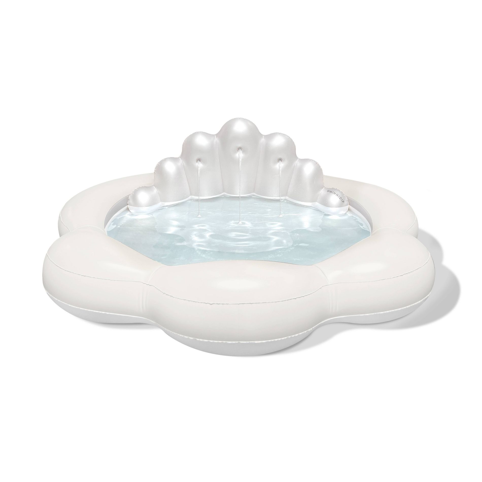 MINNIDIP Exclusive Resort Collection Fountain Pool 75 gal Novelty Kiddie Pool: Inflatable