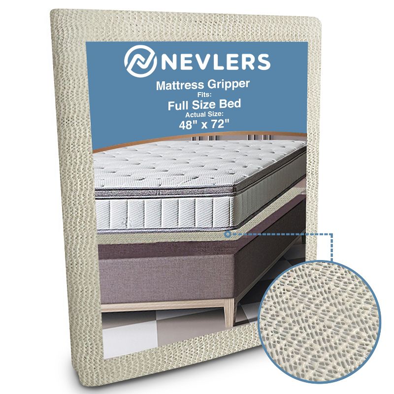 Nevlers Non-Slip Grip Pads for Mattresses and Toppers, 1 of 7