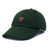 Dalix Strawberry Embroidered Cap Cotton Baseball Summer Cool Dad Hat Womens - 4 of 4