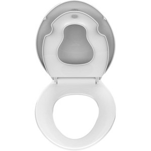 Whizmax Toilet Seat,Toilet Seat with Quick-Release And Quick-Attach, Plastic Toilet Seat with Soft Close, Never Loosen - 1 of 4