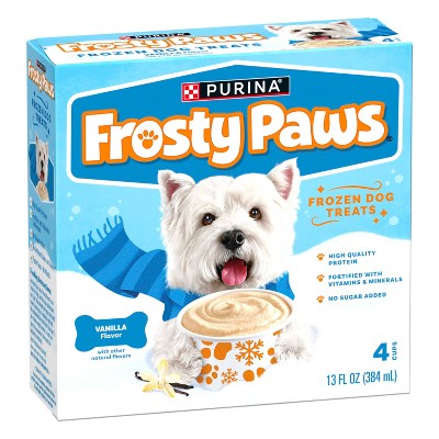 Frosty Paws Vanilla Frozen Dairy Desserts - 10lbs/4ct