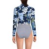 Lands' End Women's Long Sleeve Mock Neck Cropped UPF 50 Sun Protection Rash Guard - 2 of 4