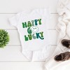 The Juniper Shop Happy Go Lucky Smiley Face Baby Bodysuit - 2 of 2