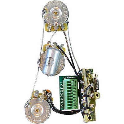 Mojotone Solderless Les Paul Guitar Wiring Harness (long Shaft) : Target