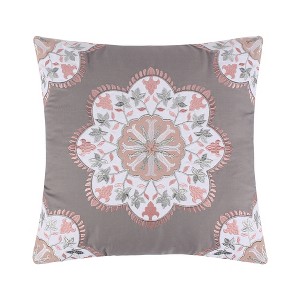 Belhaven Medallion Decorative Pillow PINK - Levtex Home - 1 of 3