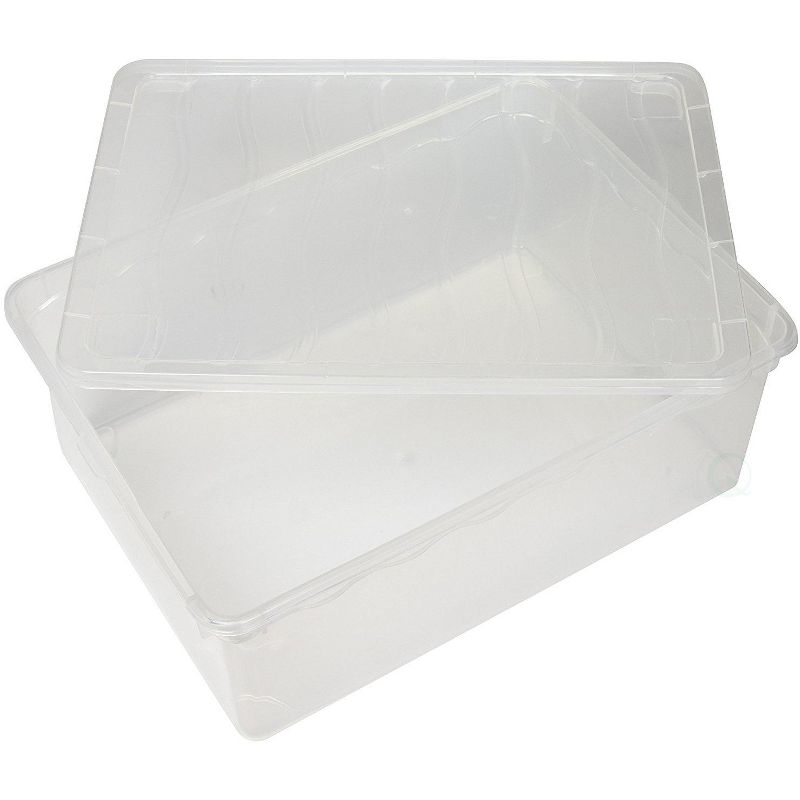Plastic Storage Container, Shoe box, 4 of 5