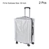 Unique Bargains PVC Waterproof Universal Luggage Protector with Fastener 2 Pcs - 3 of 4