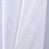 RT Designer Collection Alice Macrame Luxurious Decorative Rod Pocket Curtain Panel 54" x 84" White - 4 of 4