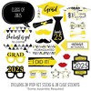 Big Dot of Happiness Yellow 2025 Graduation Party Photo Booth Props Kit - 20 Count - 2 of 4