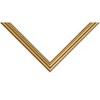American Value Thin 803 Gold Single Image Picture Frame - 3 of 4