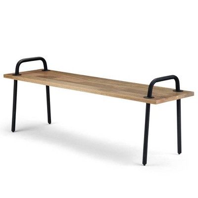 55" Sera Entryway Bench Natural - WyndenHall