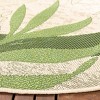 Courtyard CY7836 UV & Stain Resistant Non-Shedding Power Loomed Indoor/Outdoor Rugs - Safavieh - 4 of 4
