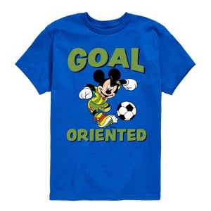 Boys' - Disney - Mickey Soccer Goal Short Sleeve Graphic T-Shirt - 1 of 4