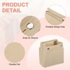 Unique Bargains Portable Makeup Bags and Organizers Encrypted Felt Purse Insert 6.7 x 3.9 x 6.3 Inch - 3 of 4