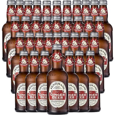 Fentimans Botanically Brewed Ginger Beer Sparkling Soda 9.3 fl oz Bottles – Premium Craft Soda/Mixer for Cocktails & Refreshing Drinks