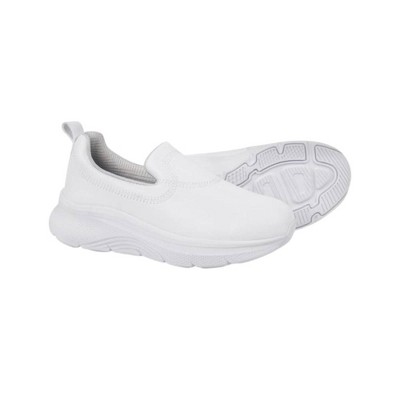 TIME HOLLOW Slip-Resistant Lightweight Arch Support Nursing Shoes