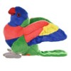 Wild Republic Cuddlekins Mini Lorikeet Stuffed Animal, 8 Inches - 3 of 4