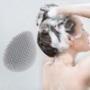 Unique Bargains Leaf Shape Hair Brush 1 Pc - 2 of 4