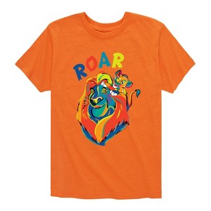 Boys' - Disney - Mufasa & Simba Short Sleeve Graphic T-Shirt - 1 of 4