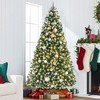 Best Choice Products Premium Pre-Lit Artificial Spruce Christmas Tree w/ Dense Branches, Easy Assembly, Metal Hinges & Foldable Base - 4 of 4