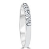 Pompeii3 1/2ct Prong Diamond Wedding Ring 14K White Gold - 2 of 4