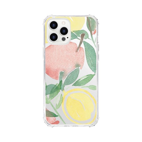 Otm Essentials Apple Iphone 12/iphone 12 Pro Tough Edge Florals & Nature  Clear Case - Lemon Fresh : Target