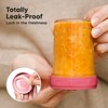 Prep Baby Food Storage Containers, 4oz & 8oz Leak-Proof, BPA Free Glass Baby Food Jars for Feeding - 2 of 4