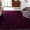 Santa Monica Shag SGN725 Power Loomed Indoor Rugs - Safavieh - 2 of 4