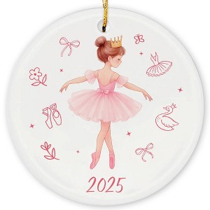 Ballerina Ornament 2025 - Ballet Gifts for Little Girls, Kids, Teens, Dancers - Ballet Ornaments - 1 of 4