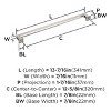 Amerock Lintel Pull for Cabinets, Drawers, and Furniture - 4 of 4