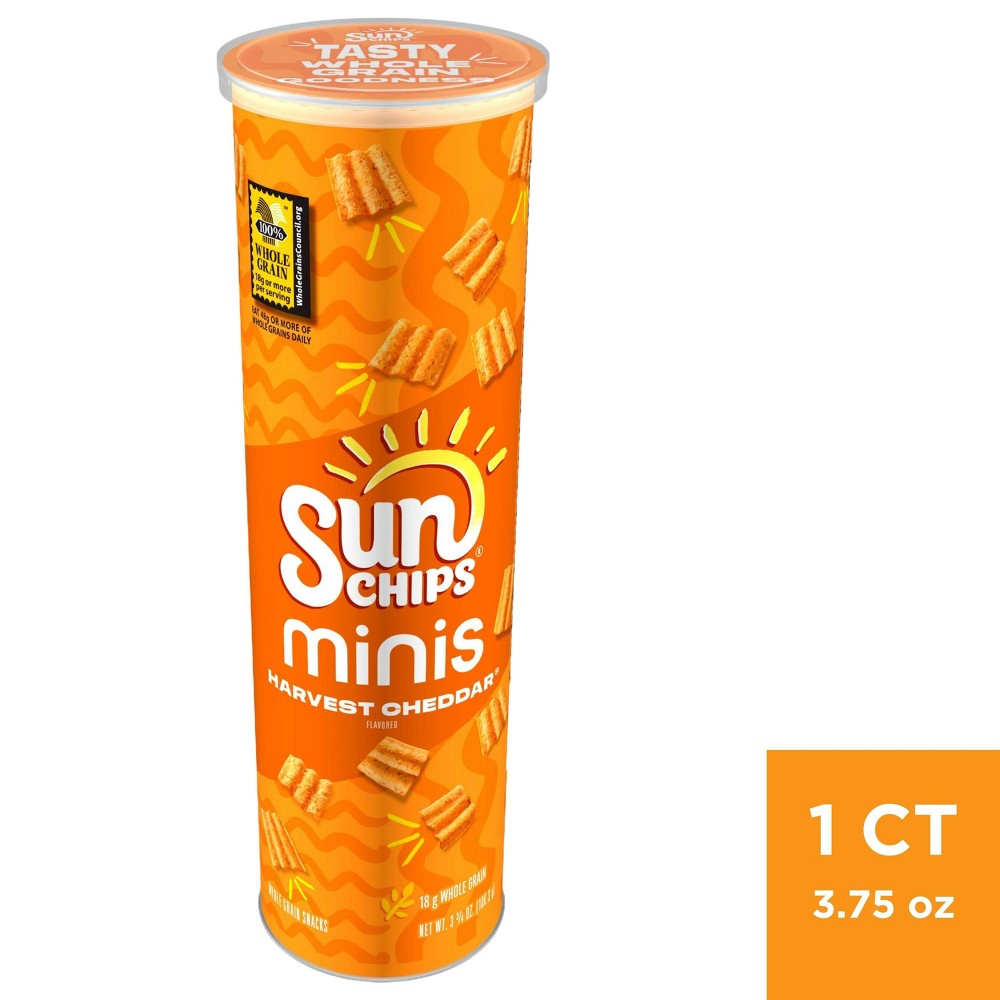 UPC 028400700122 product image for SunChips Minis Harvest Cheddar – 3.75oz | upcitemdb.com