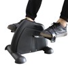 Naysaye Exercise Bikes Mini Training Machine with Display and Strap for Living Room and Bedroom, Black, 13.78"*16.54"*12.6" - 2 of 4