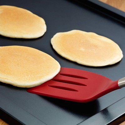 Tovolo 6pc Silicone Utensil Set Cayenne: Kitchen Cooking Utensils, Hand Wash, Adult, Red, Includes Ladle & Tongs — фото 5