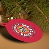 University of Louisiana at Lafayette Primary Logo Aluminum Holiday Christmas Tree Ornament  3.0" (7.6 cm) x 3.37" (8.6 cm) - 4 of 4