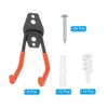 Unique Bargains Heavy Duty Hanging Ladder Bike Garage Storage Utility Hooks 6 Pcs - 3 of 4